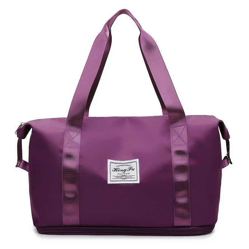 Gym Tote Backpack - Deep purple