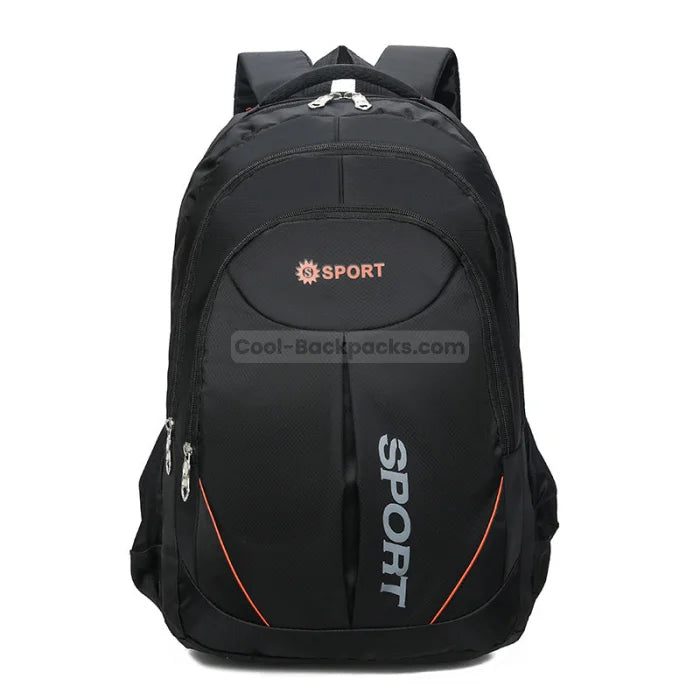 High End Work Backpack - Black / 48x30x14cm