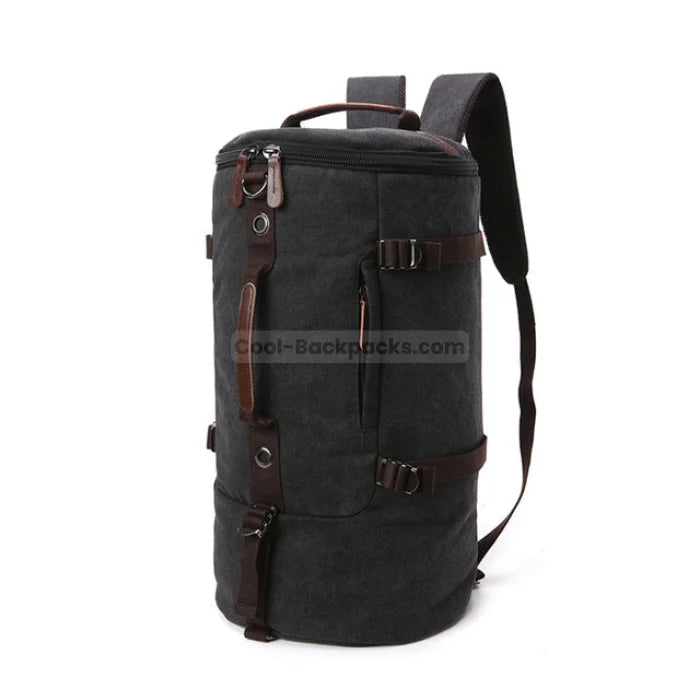 Hiking Duffel Backpack - Black