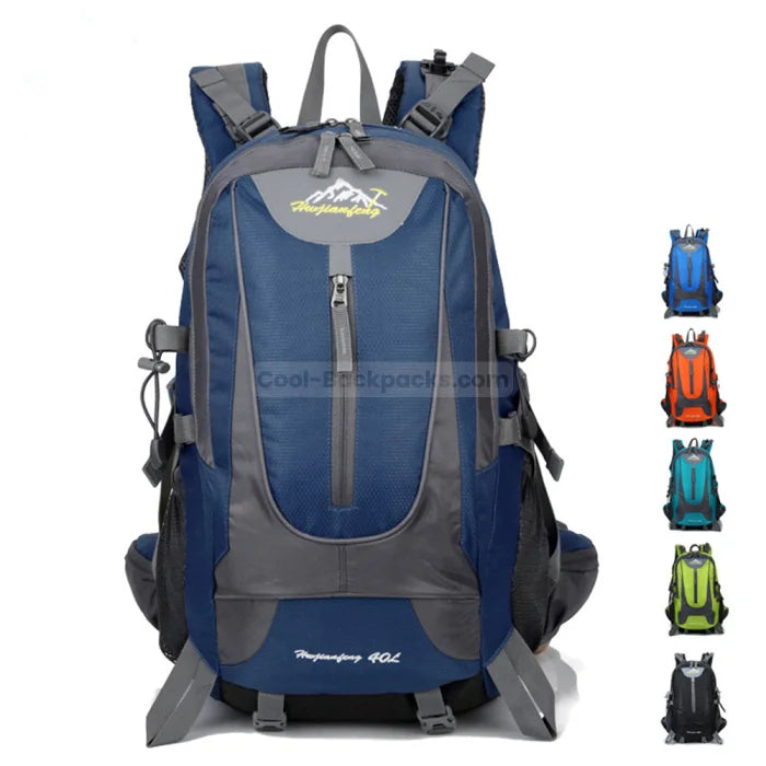 Hiking Laptop Backpack - Dark Blue