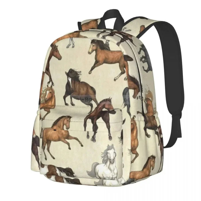 Horse Themed Backpack - Color 4 / 20 inches