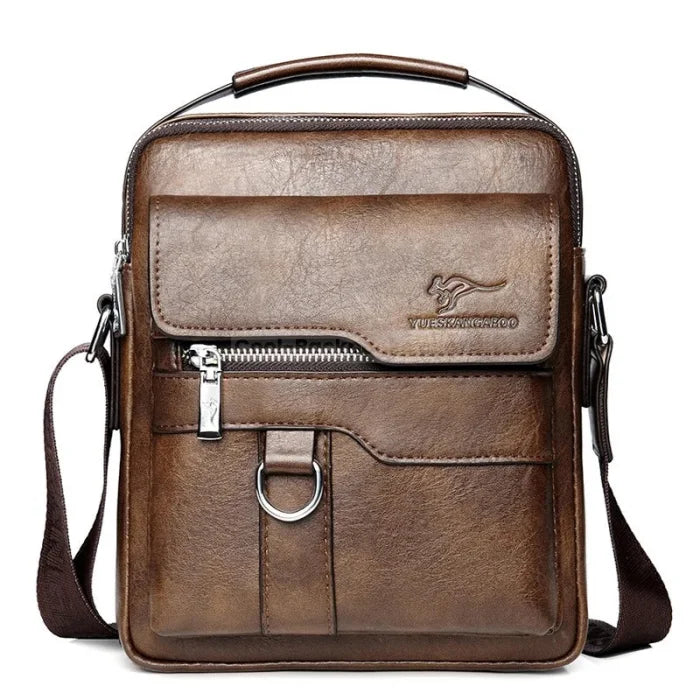 Kangaroo Messenger Bag - Brown