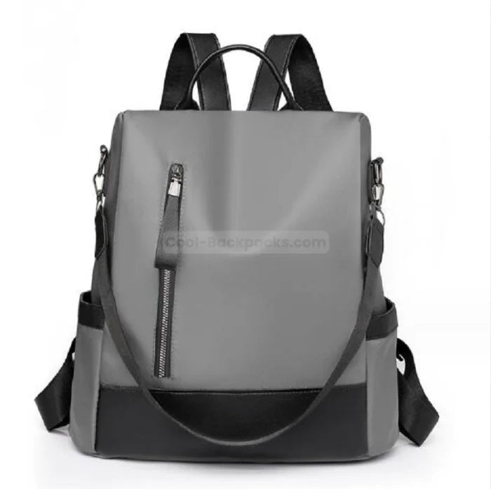 Korean Anti Theft Backpack - Gray / L32CMXH33CM