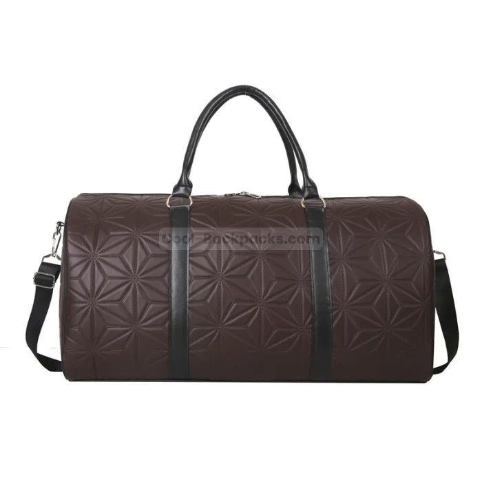 Large Duffel Bag - Brown