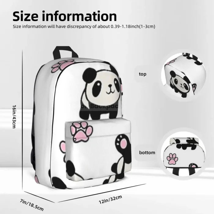 Large Panda Backpack