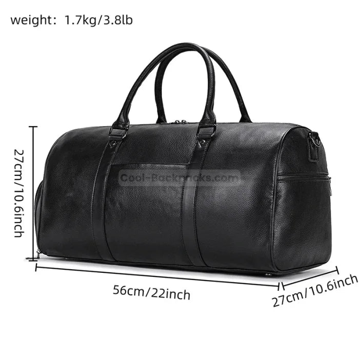 Leather Duffel Bag