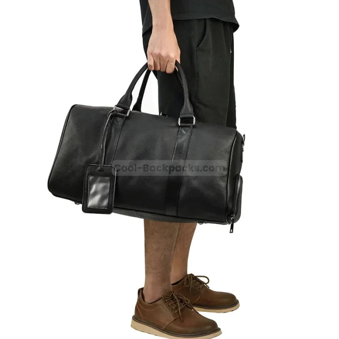 Leather Duffel Bag