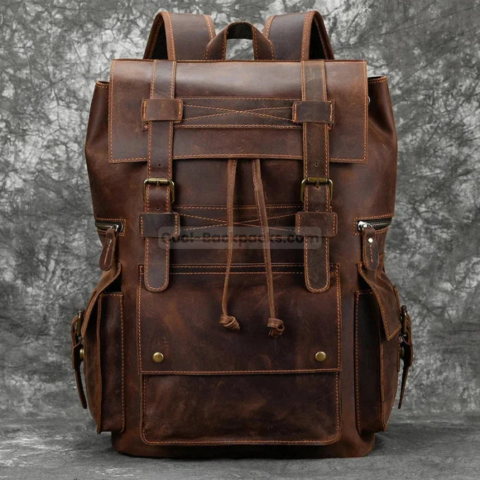 Leather Rucksack