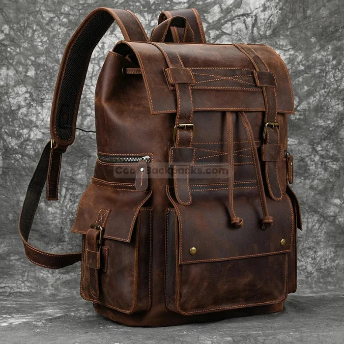 Leather Rucksack