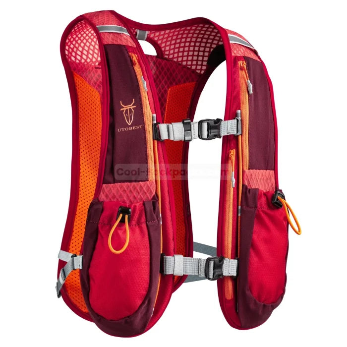 Lightweight Backpack for Running - Red