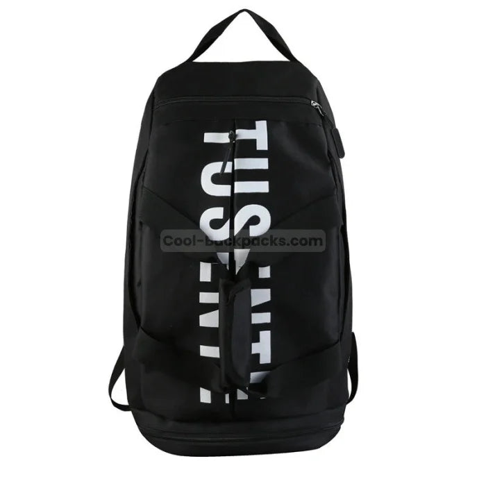 Luxury Gym Backpack - Black