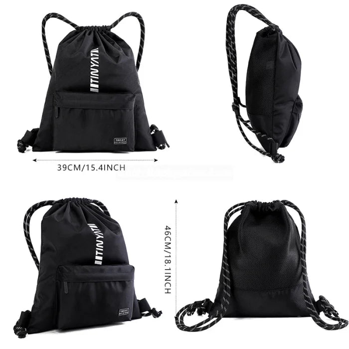 Mens Drawstring Backpack