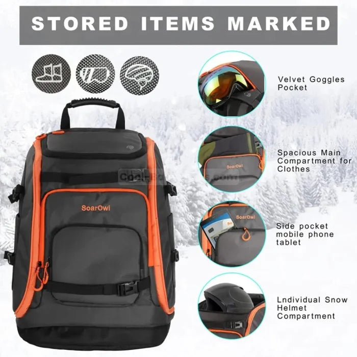 Mens Snowboard Backpack