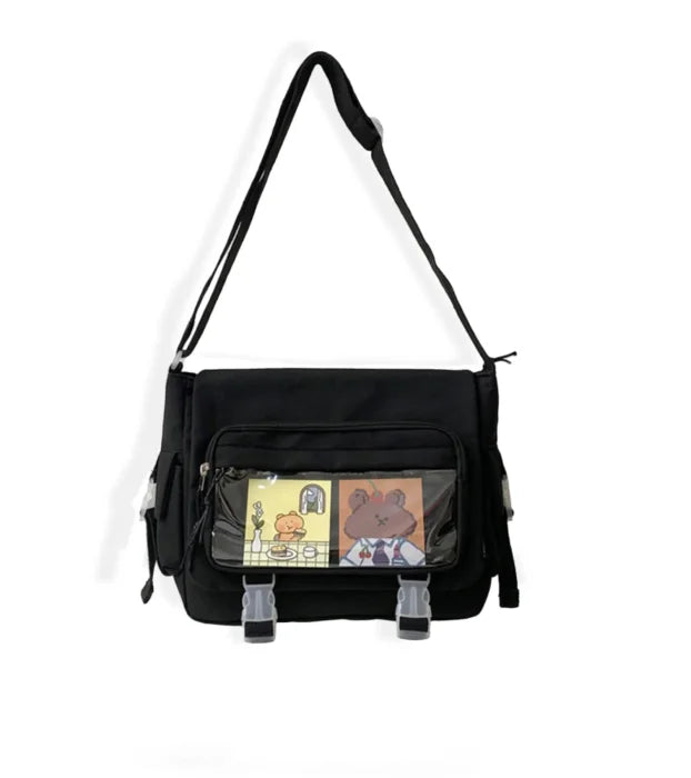 Messenger Bag Korean - Black