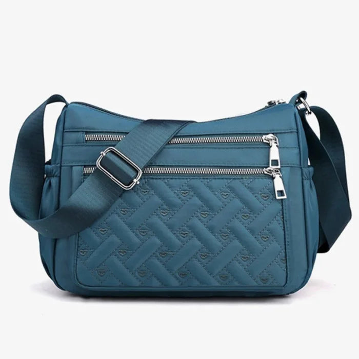 Messenger Bag with Strap - Blue