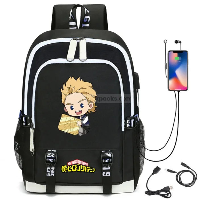 MHA Backpack - Black / 7