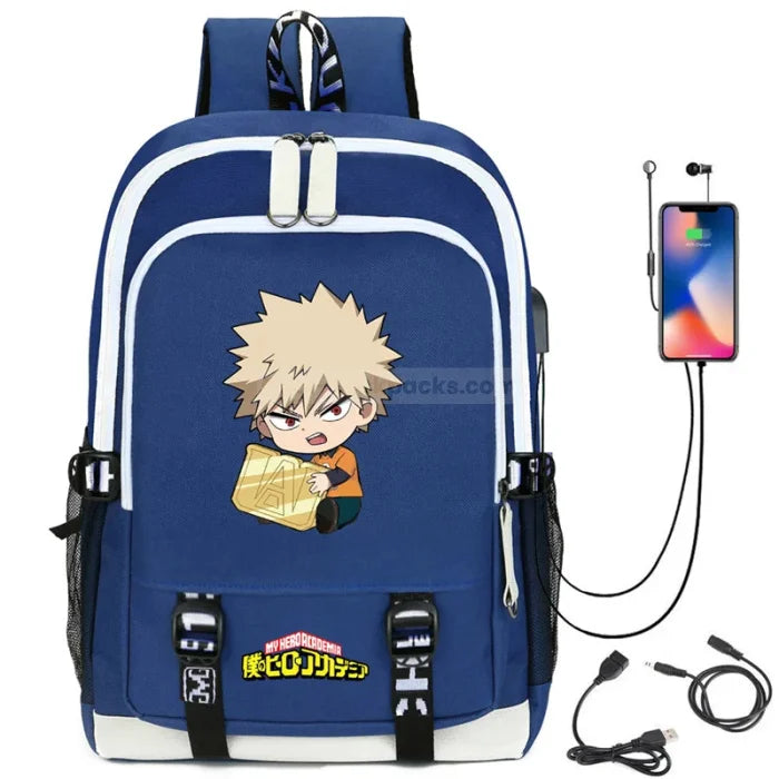 MHA Backpack - Blue / 2