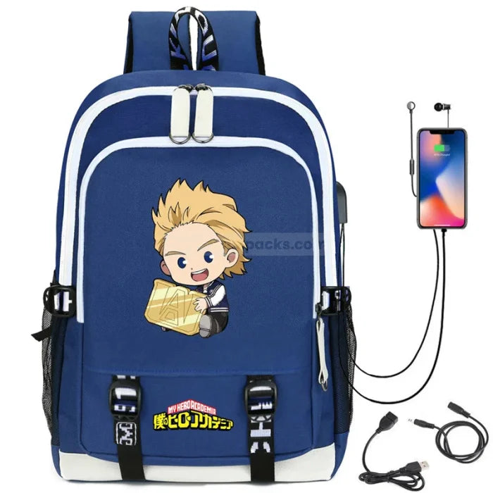 MHA Backpack - Blue / 7