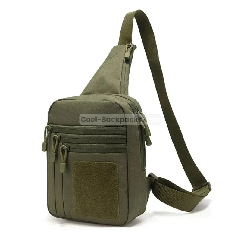 Military Sling Backpack - Green