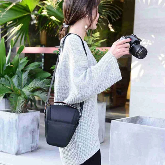 Mini Camera Backpack - Light Grey