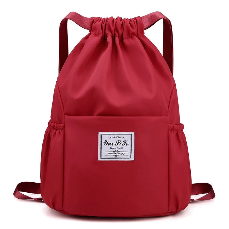 Mini Gym Backpack - Wine red
