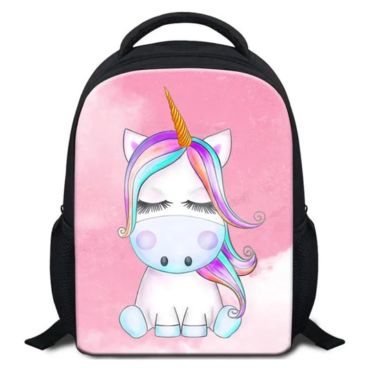 Mini Pink Unicorn Backpack - Backpack31 / 12 Inches