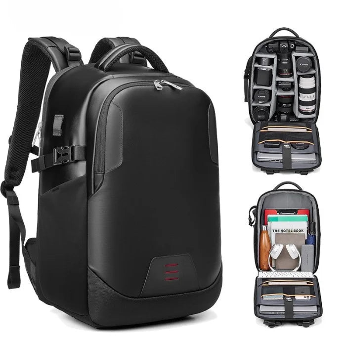 Modern Camera Backpack - Black