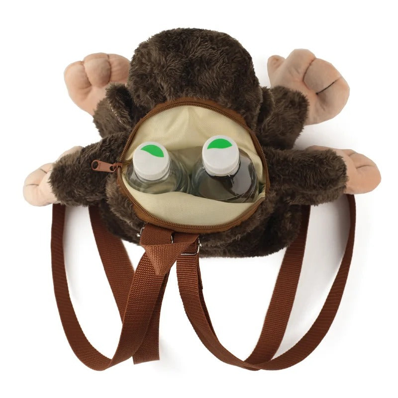 Monkey Plush Backpack - 38Cm