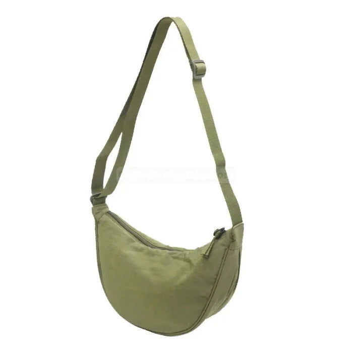 Moon Messenger Bag - Olive green