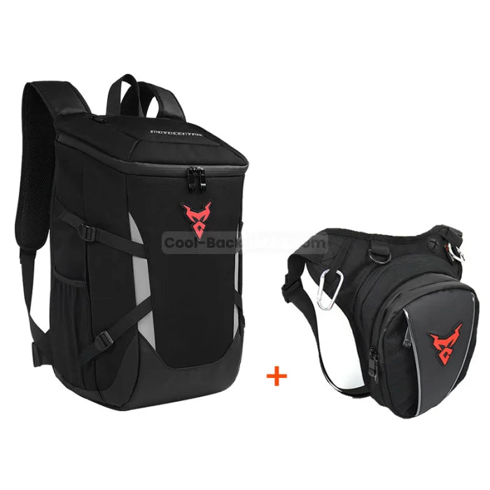 Motorcycle Riding Backpack - Red