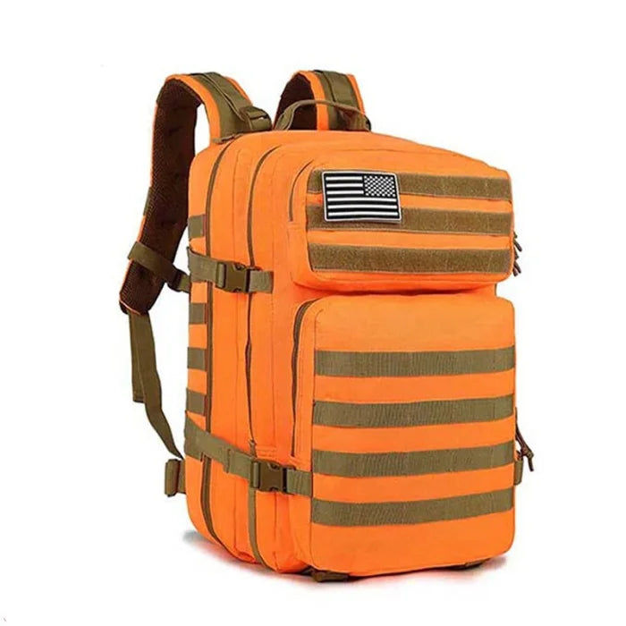 Orange Tactical Backpack