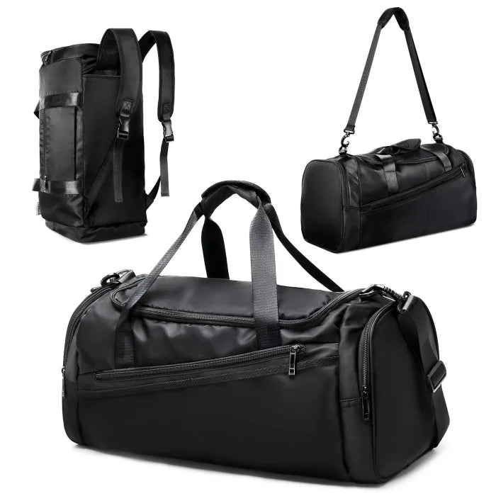 Organized Gym Backpack - Black