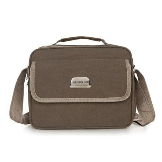 Packable Messenger Bag - Khaki / S