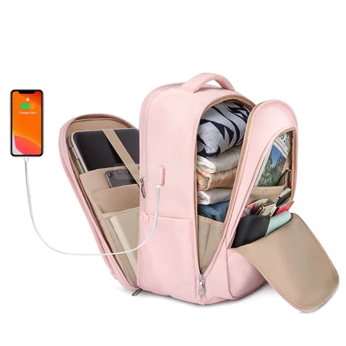 Pale Pink Backpack