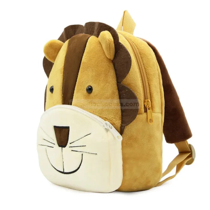 Plush Lion Backpack