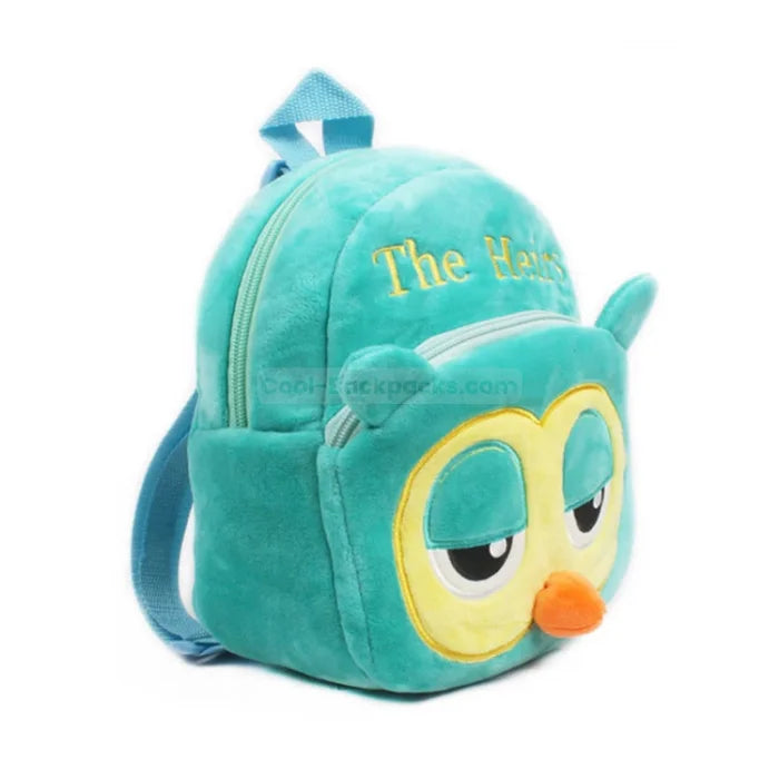 Plush Owl Backpack