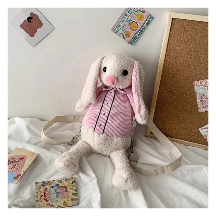 Plush Rabbit Backpack