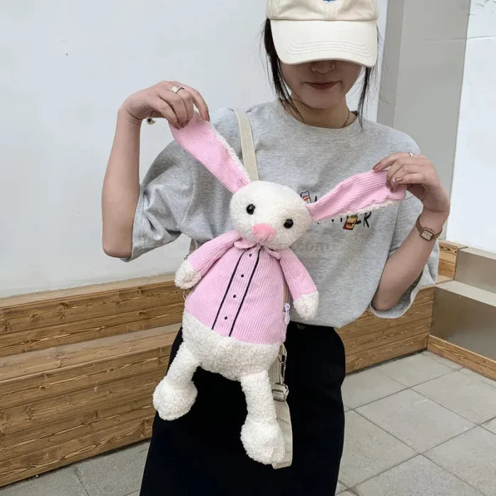 Plush Rabbit Backpack