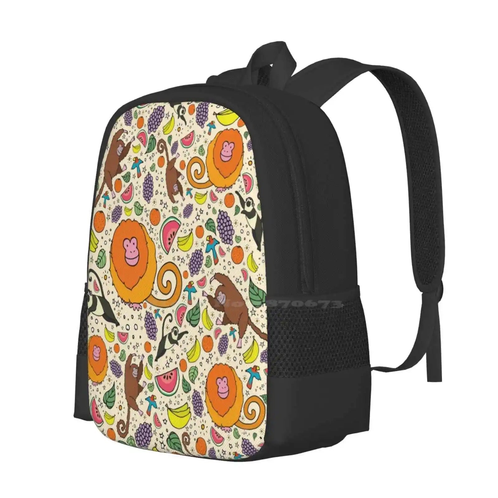 Rainbow Monkey Backpack