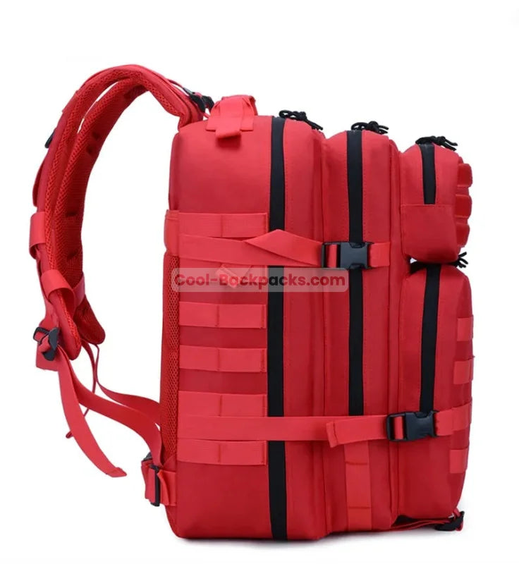 Red Tactical Backpack