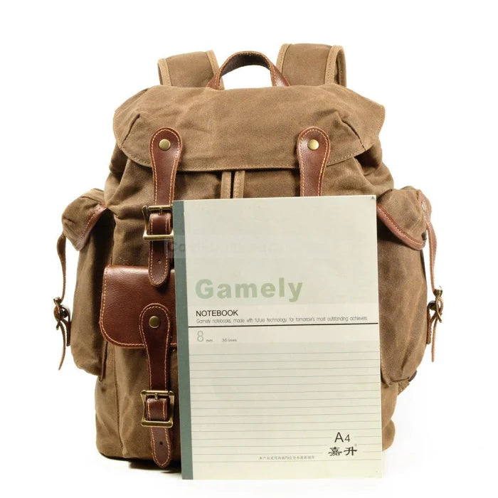 Retro Backpack Canvas