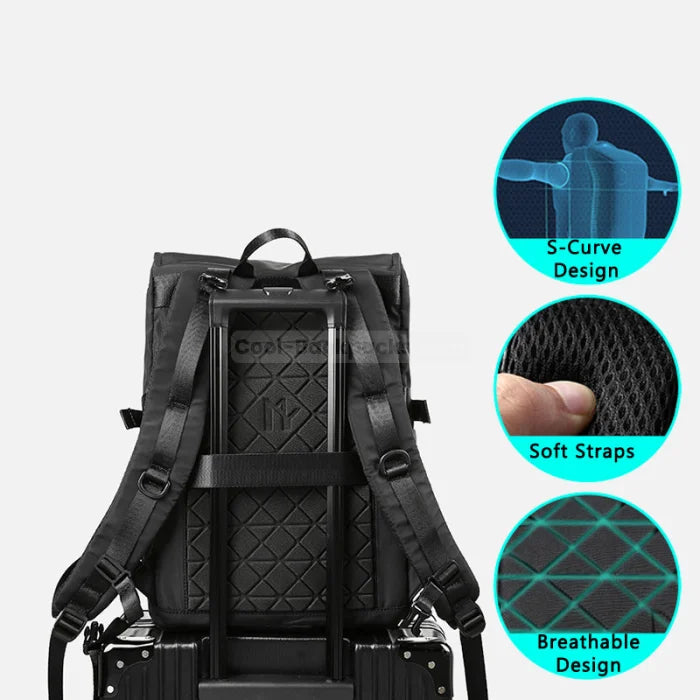 Roll Top Work Backpack