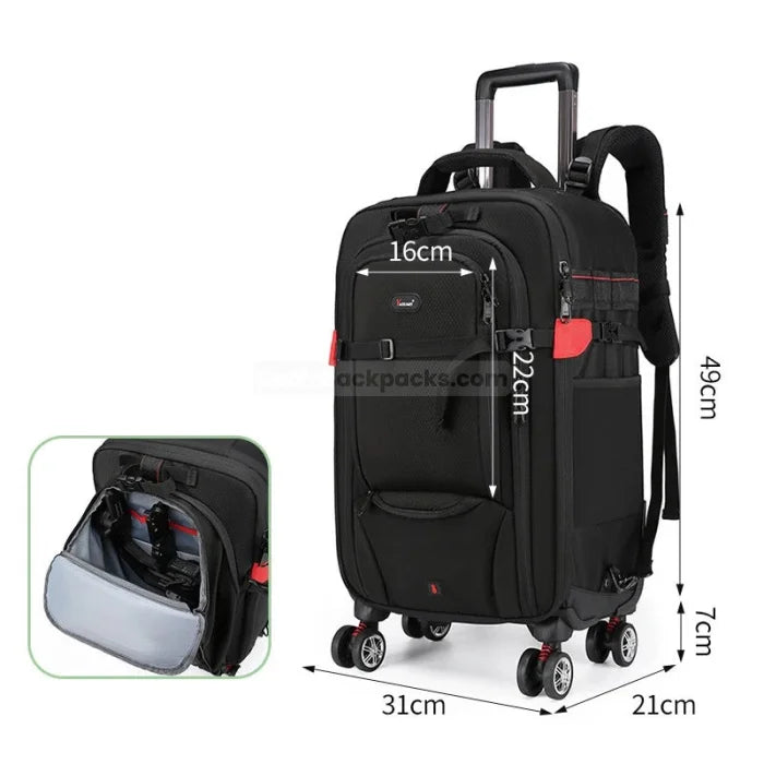 Rolling Backpack Waterproof