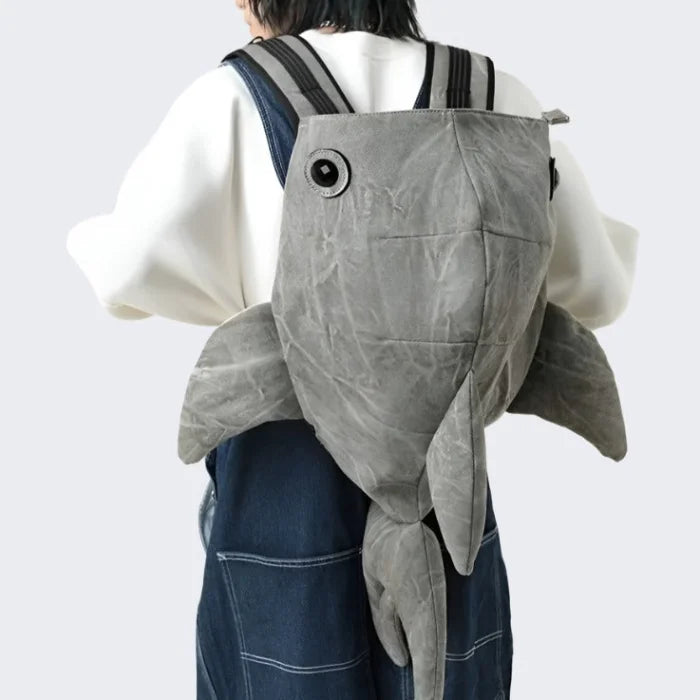 Shark Plush Backpack