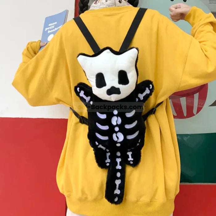 Skull Cat Backpack