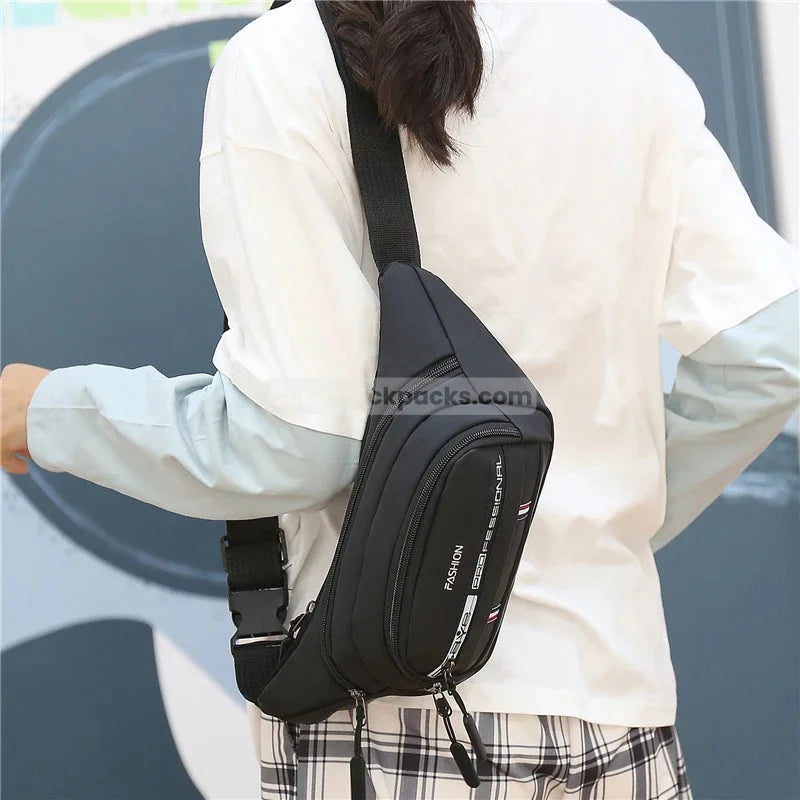 Sling Backpack With Cell Phone Holder