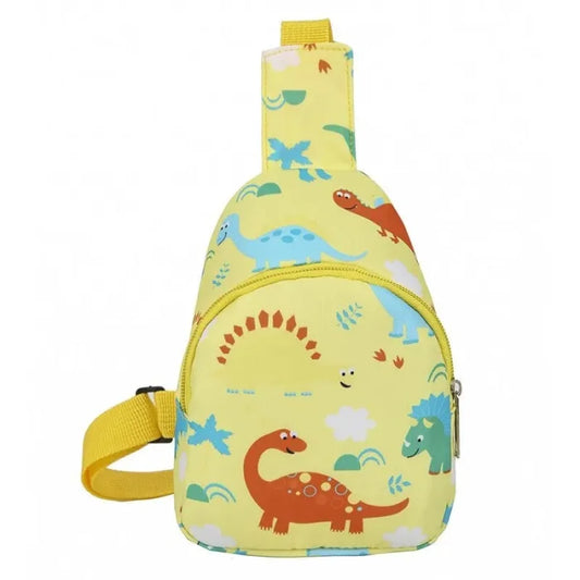 Small Dinosaur Backpack - Yellow