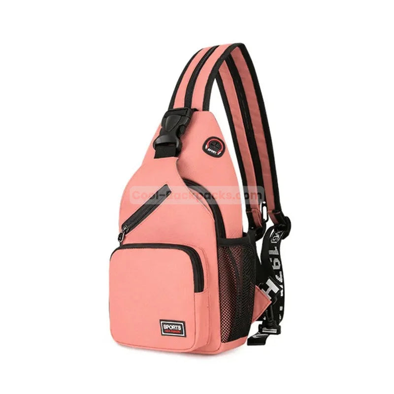 Sport Messenger Bag - Pink