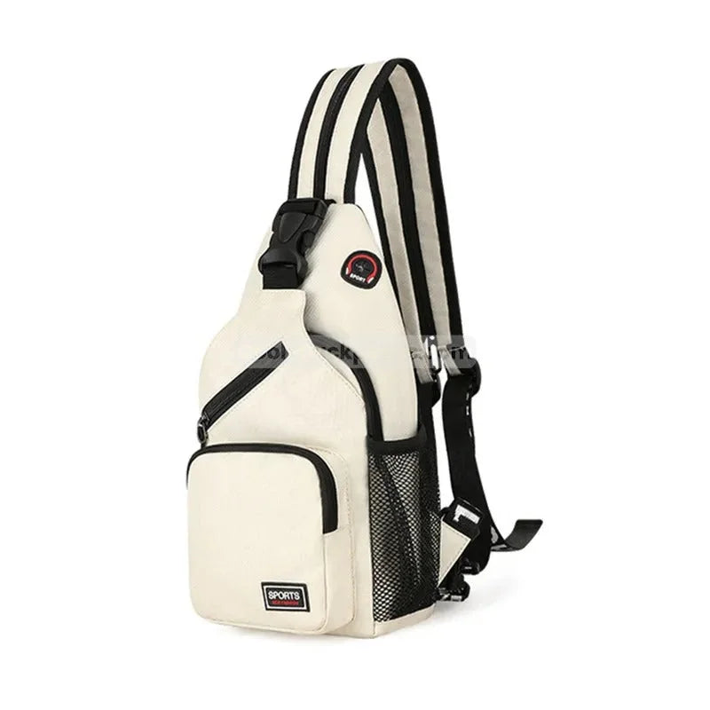 Sport Messenger Bag - White