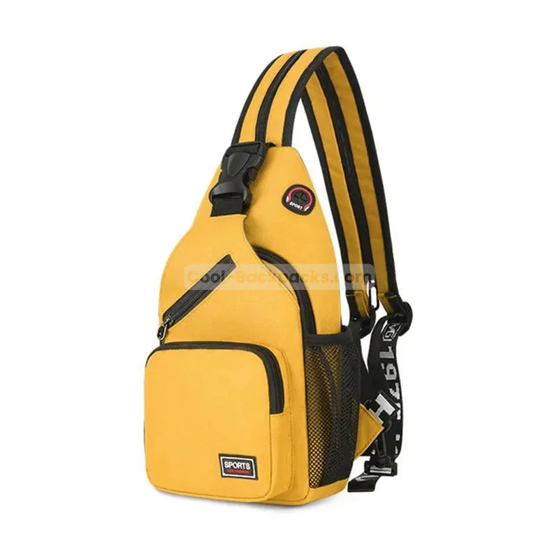 Sport Messenger Bag - Yellow